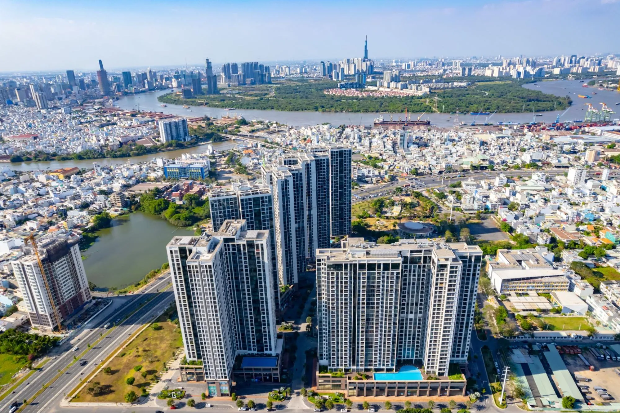 Toàn cảnh dự án Eco Green Sài Gòn quận 7