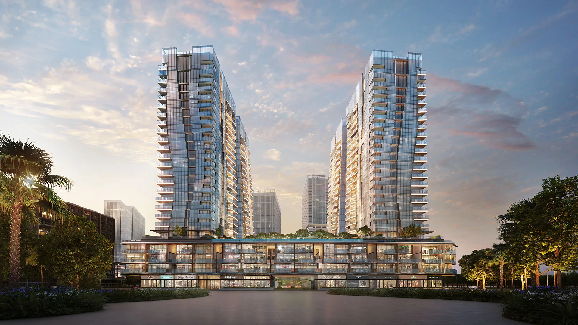 The Metropole Thủ Thiêm có tầm nhìn trực diện sông Sài Gòn và quận 1