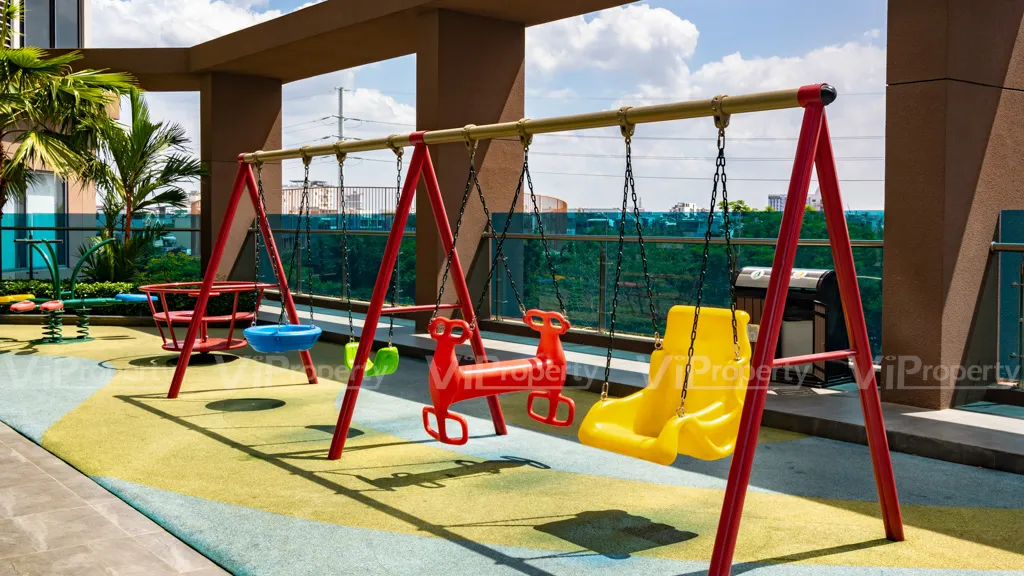 Khu vui chơi ngoài trời cho trẻ em: một trong những tiện ích Eco Green Sài Gòn được yêu thích nhất