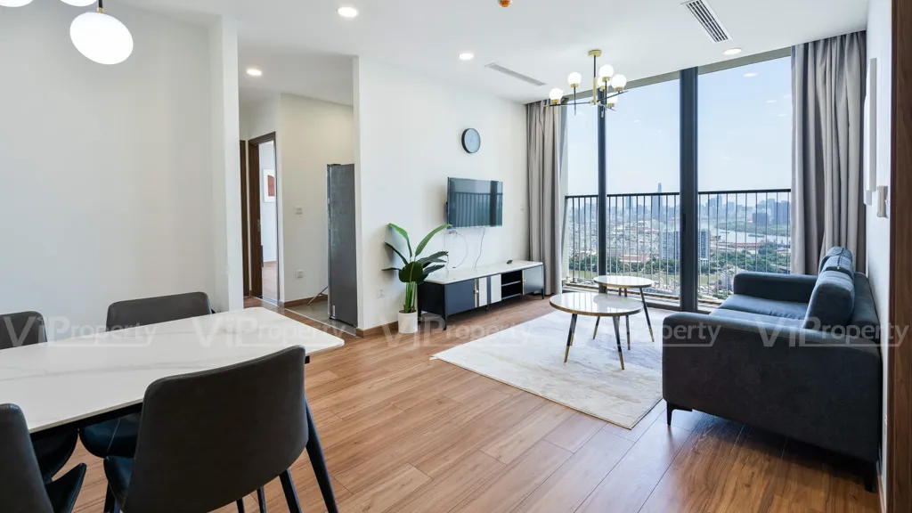 Căn hộ được trang bị đầy đủ nội thất