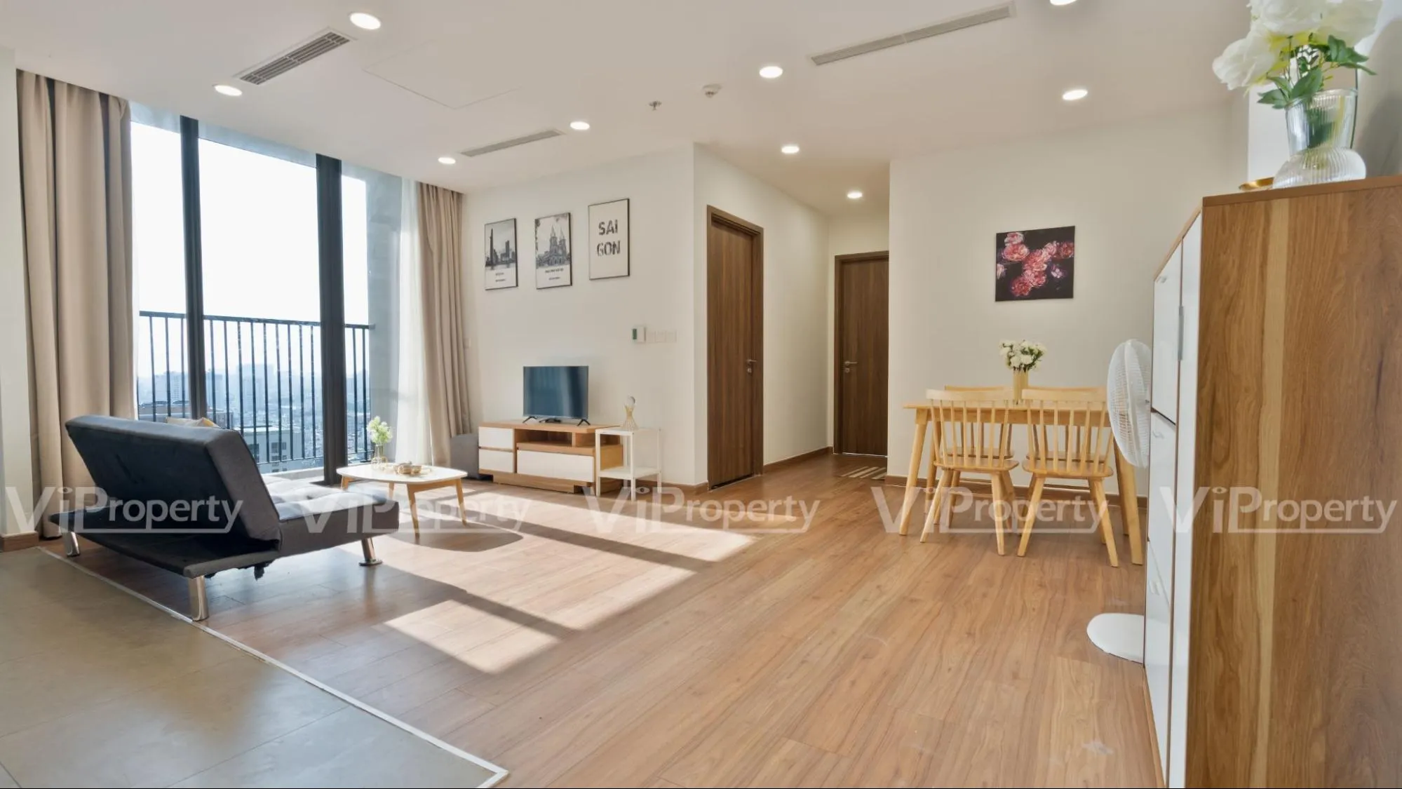 Căn hộ thiết kế mở, ngập tràn ánh sáng tự nhiên