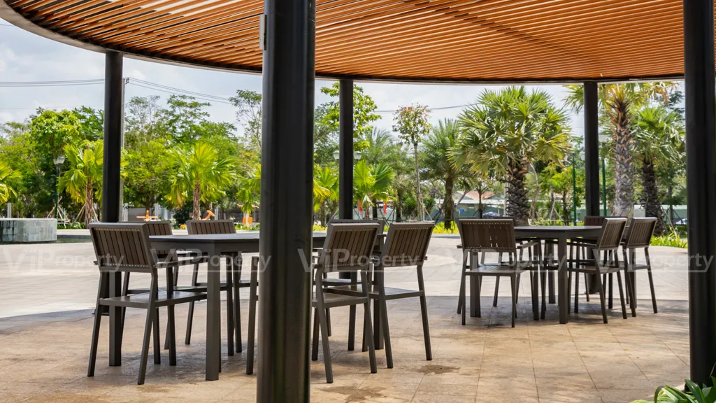 Khu vực BBQ ngoài trời tại Eco Green Sài Gòn