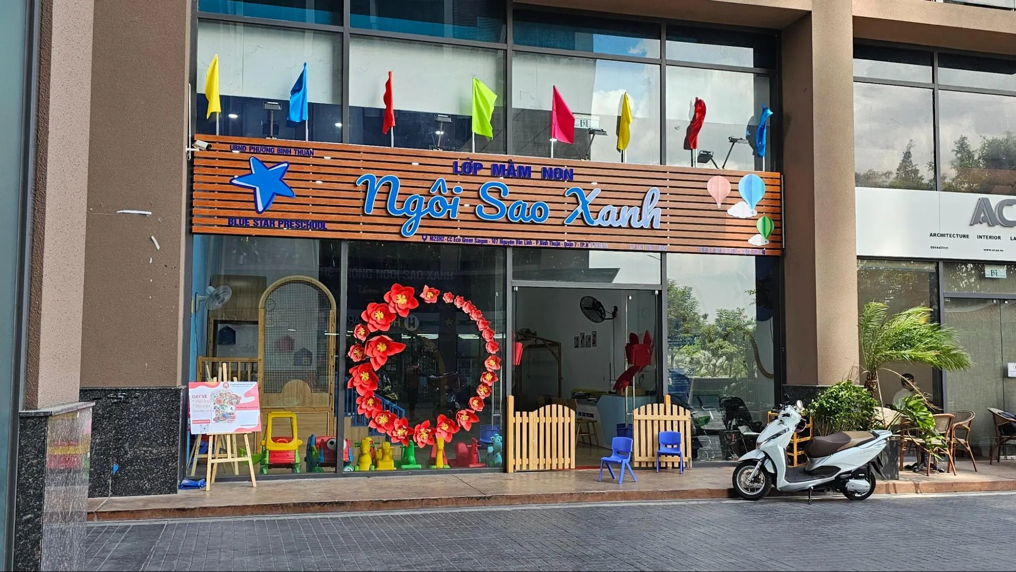 Trường học nội khu của Eco Green Sài Gòn