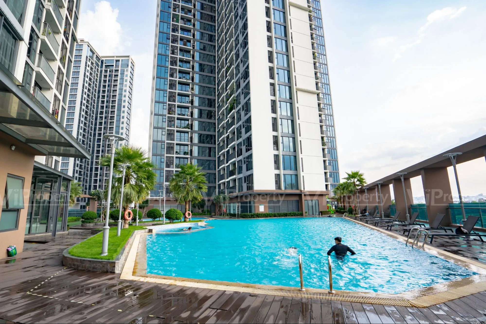 Hồ bơi, tiện ích đa dạng phù hợp với giới trẻ