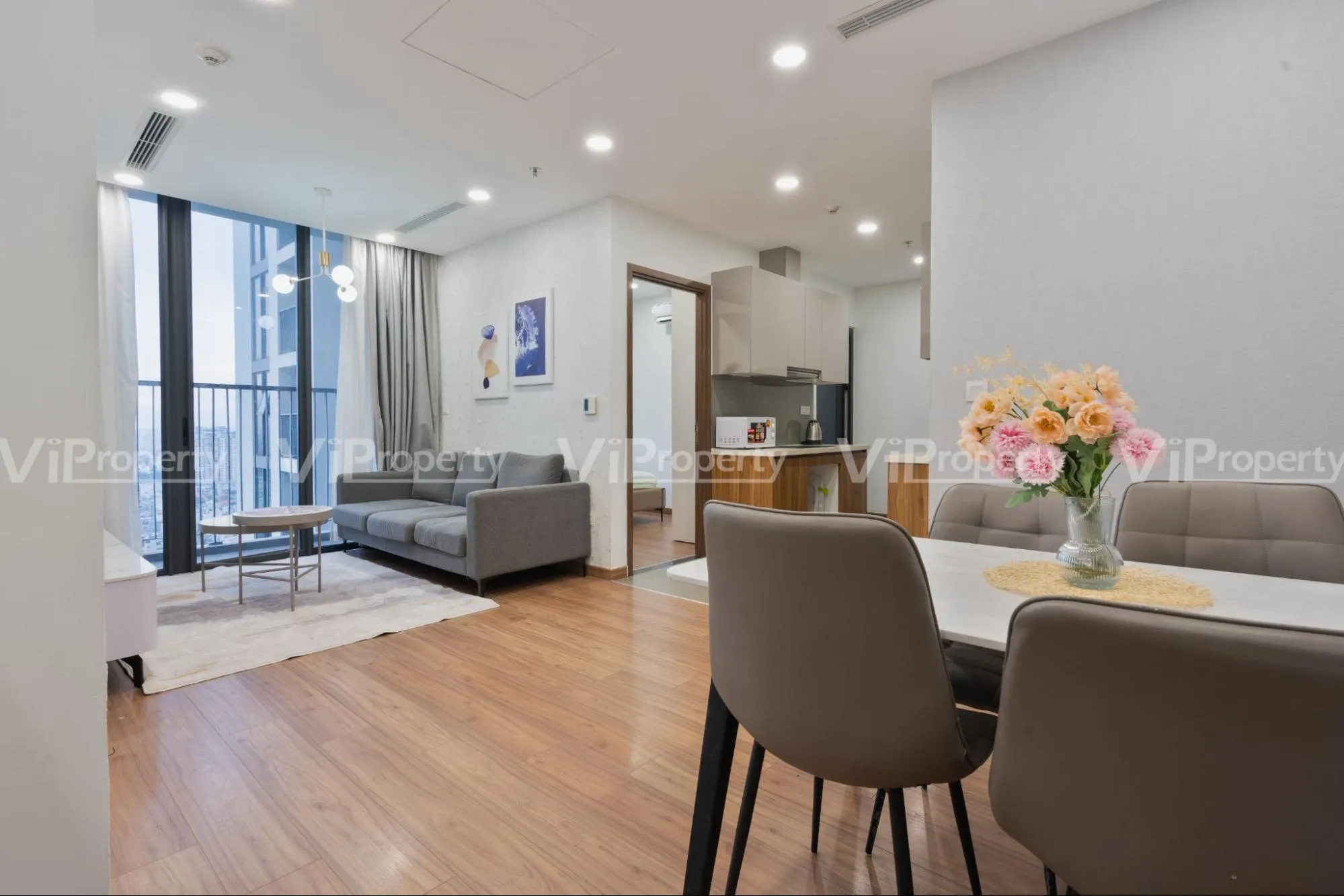 Thuê căn hộ theo tháng full nội thất hiện đại thích hợp cho người bận rộn tại EcoGreen SaiGon