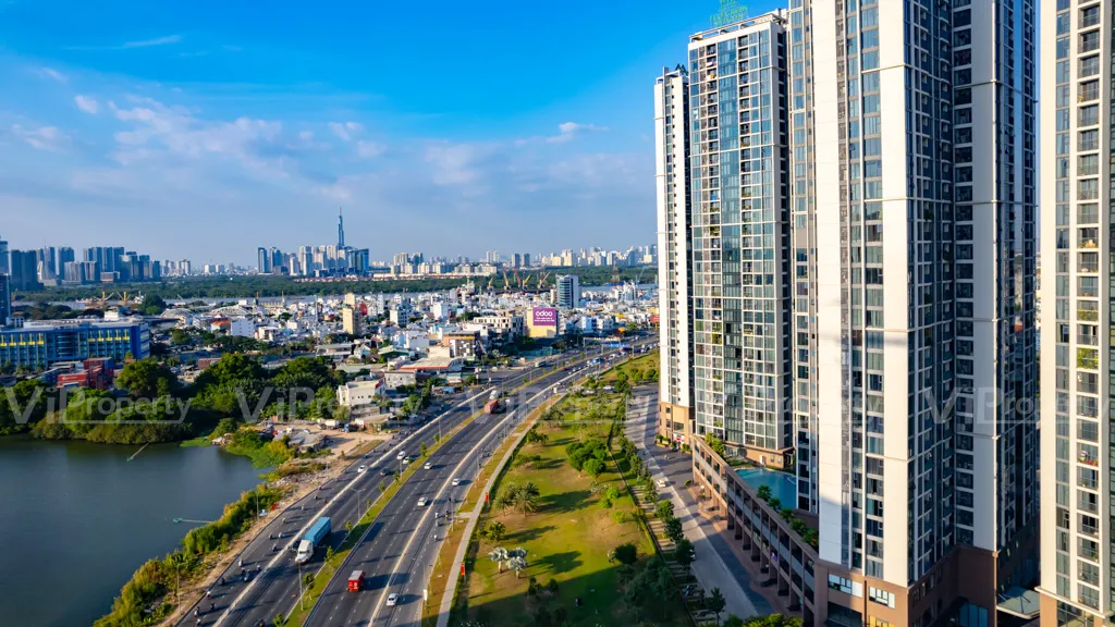 Vị trí Eco Green Sài Gòn thuận tiện đi lại, hỗ trợ tiết kiệm chi phí khi thuê căn hộ dài hạn